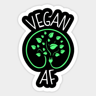 Vegan AF Sticker